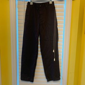 3 pairs of boys navy pants. All size 14 slim.